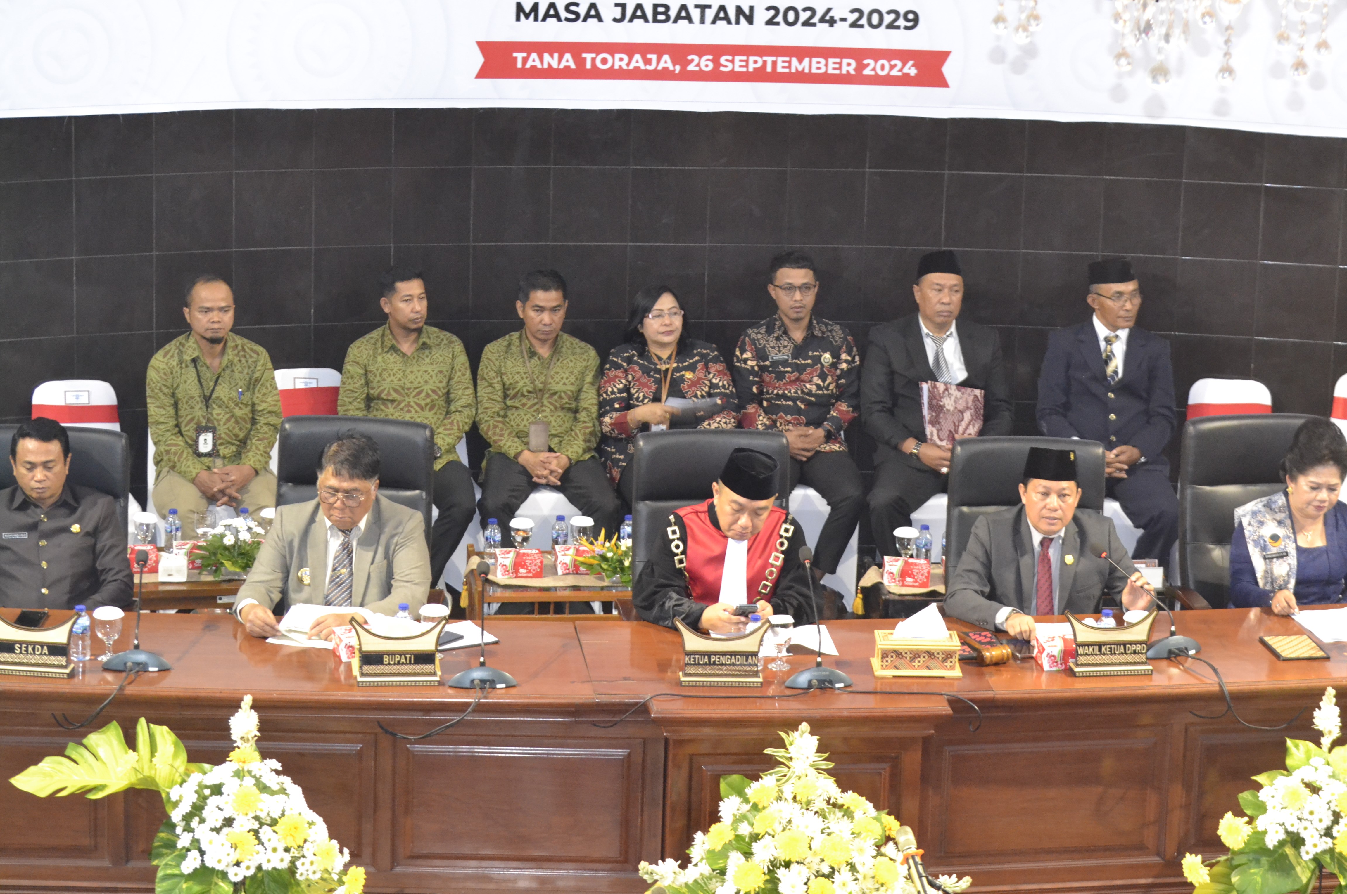 Pelantikan Anggota DPRD Tator