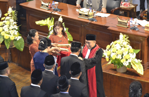 pelantikan Anggota DPRD Tator