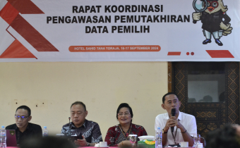 Dokumentasi Rapat Koordinasi Pengawasan Pemutakhiran Data Pemilih